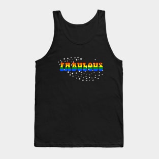 Fabulous LGBTQ Pride Month Mens Womens Tank Top